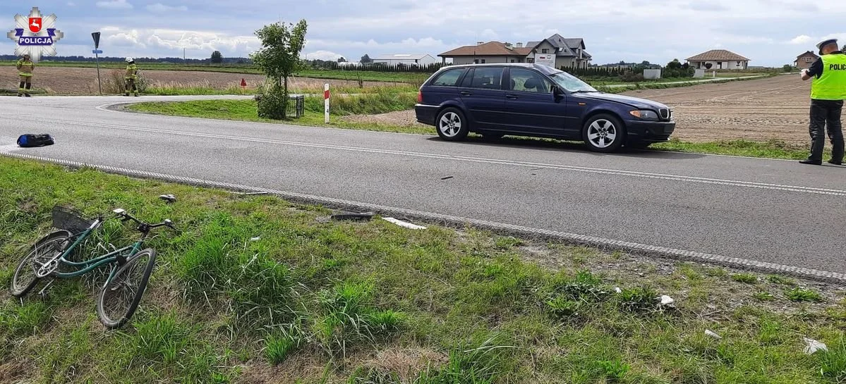 Dwa wypadki jednego dnia. Zginął rowerzysta, a dziecko jest ranne - Zdjęcie główne