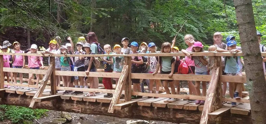 "Bieszczadzki trakt zuchów". Harcerze odpoczywali na koloniach w Mchawie