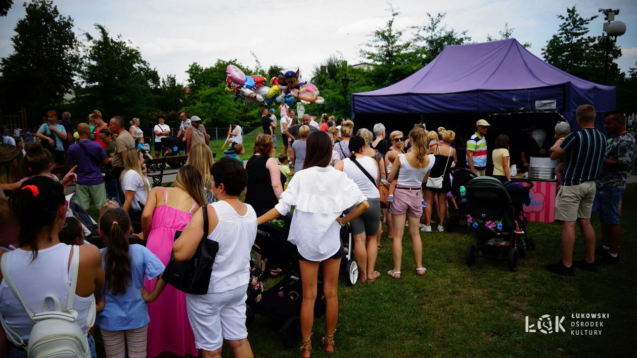 Festiwal Balonów, Baniek Mydlanych i Kolorów w Parku Miejskim w Łukowie