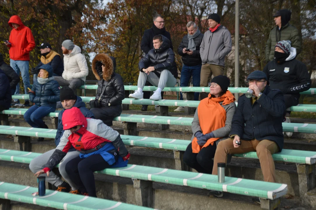 Kibice na meczu Wisła II Puławy - Sygnał Lublin