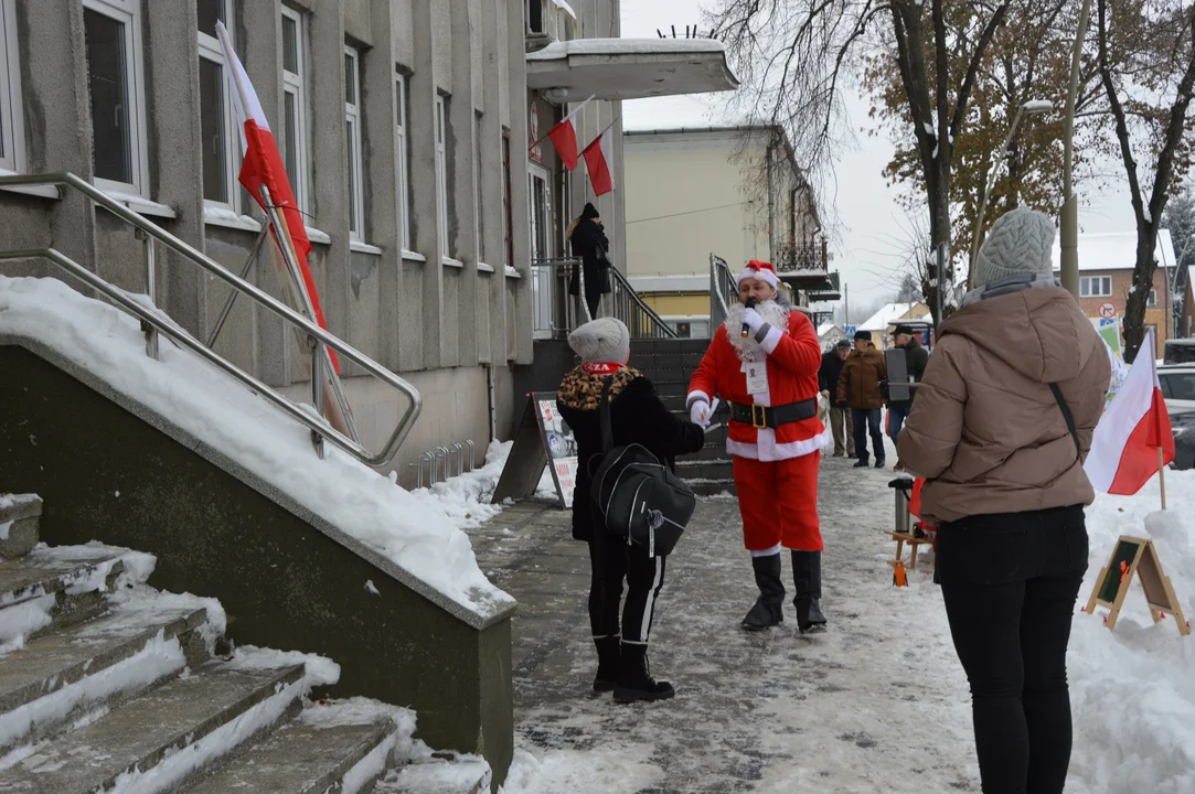 Protest przed Sądem Rejonowym w Opolu Lubelskim