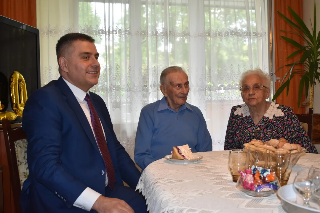 100. urodziny Gustawa Kowalskiego z Puław