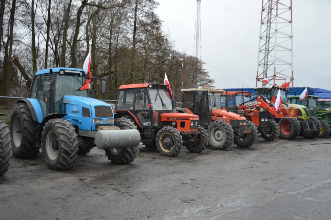 Protest rolników w Żyrzynie