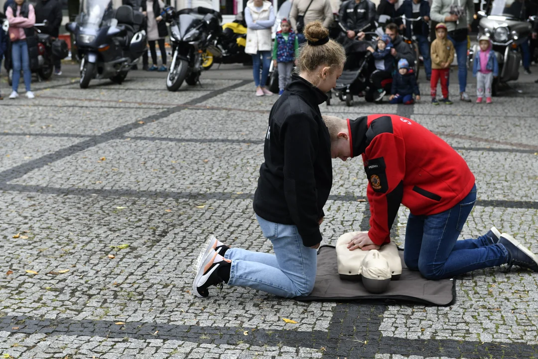 Klub Bears Riders ma 10 lat. Motocyklowa parada ulicami Łukowa