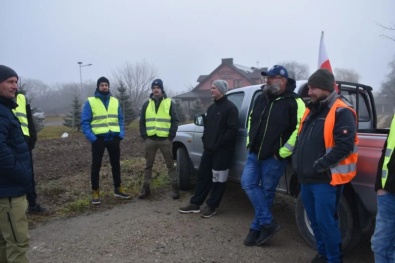 Strajk rolników w Tarnogrodzie (NOWE ZDJĘCIA)