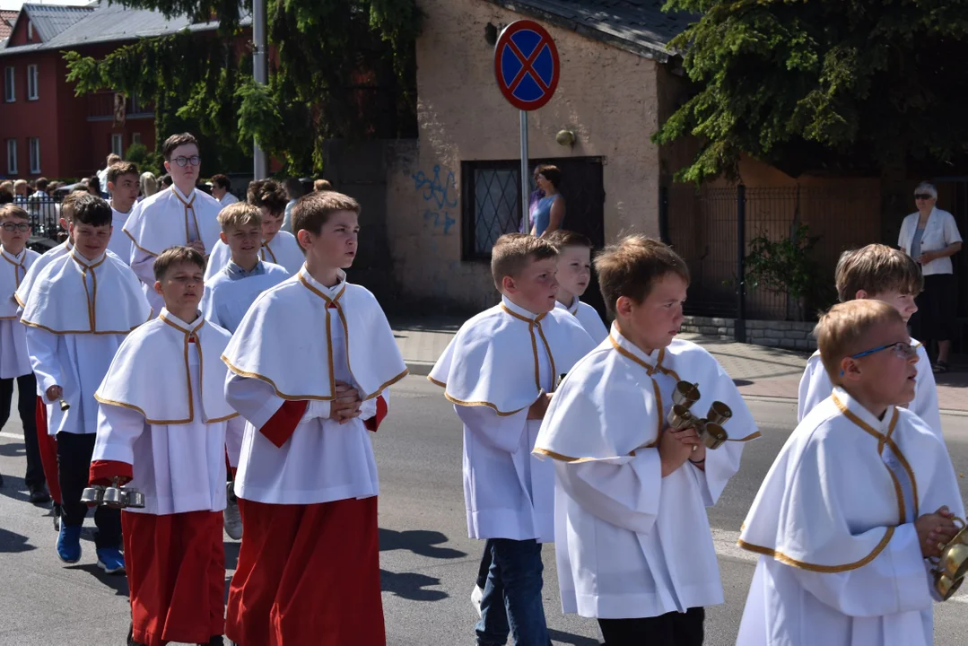 Święto Bożego Ciała w parafii Matki Kościoła w Łukowie