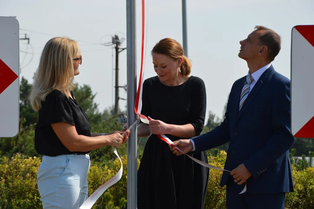 Uroczystość odsłonięcia ronda im. generała Tadeusza Rozwadowskiego w Chodlu