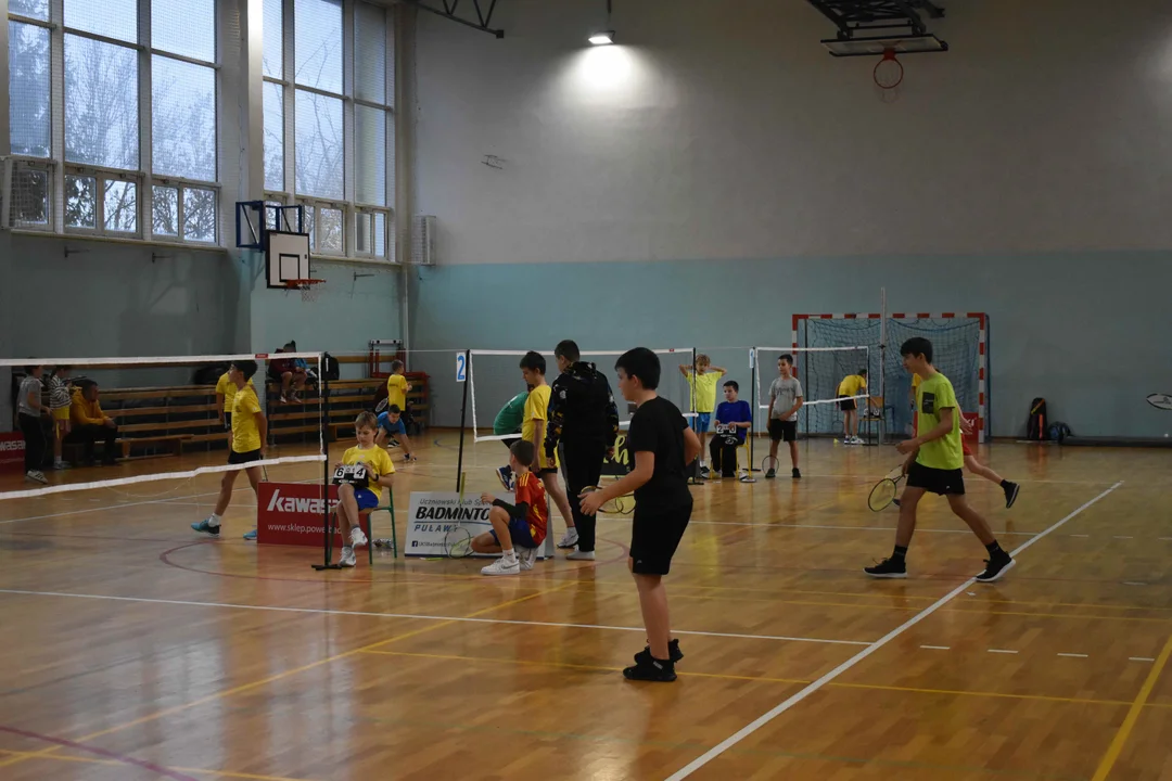 IV Turniej o Puchar Prezydenta Miasta Puławy w badmintonie dla młodzieży