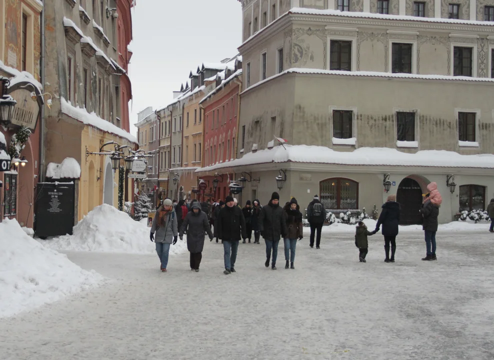 Niedzielny spacer po zimowym Lublinie. ZDJĘCIA - Zdjęcie główne