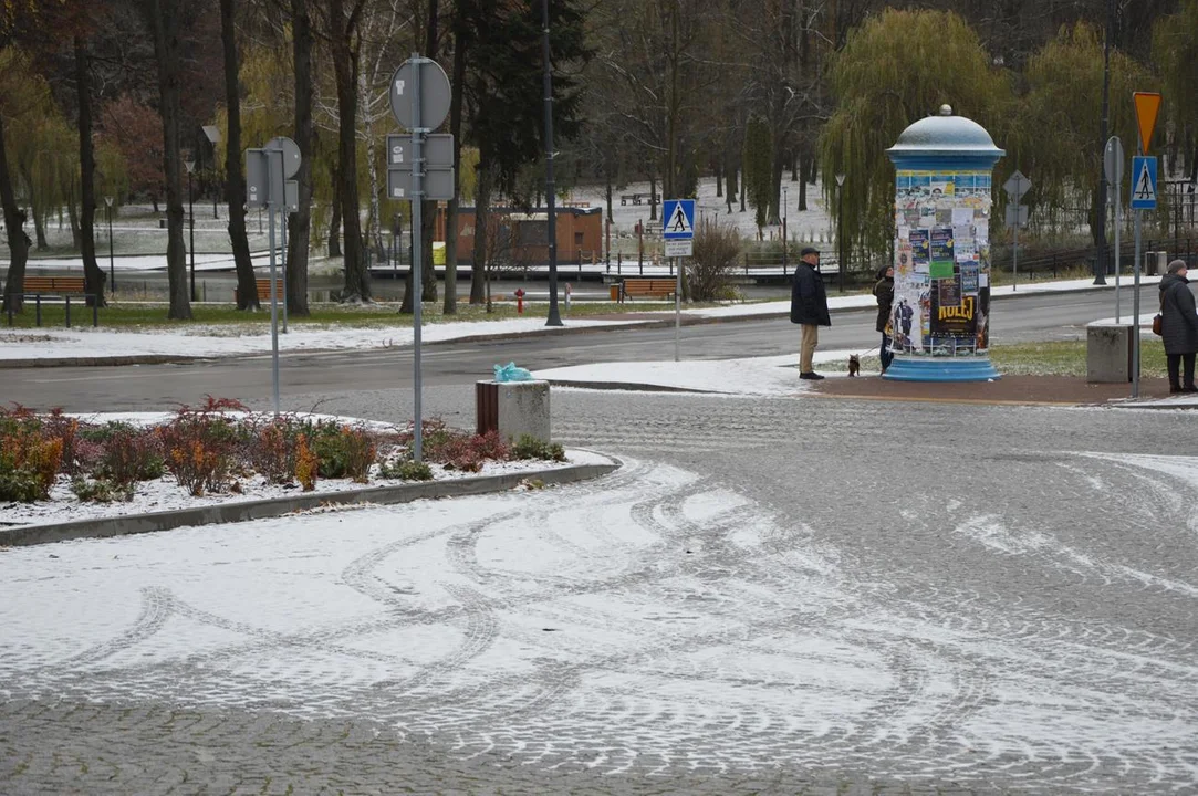 Zima w powiecie opolskim