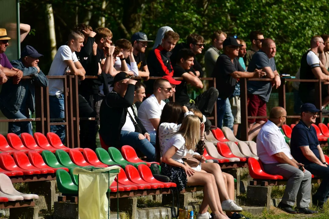 Kibice na meczu Dobryń - Bad Boys