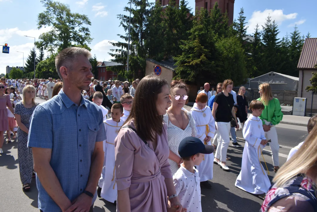 Święto Bożego Ciała w parafii Matki Kościoła w Łukowie