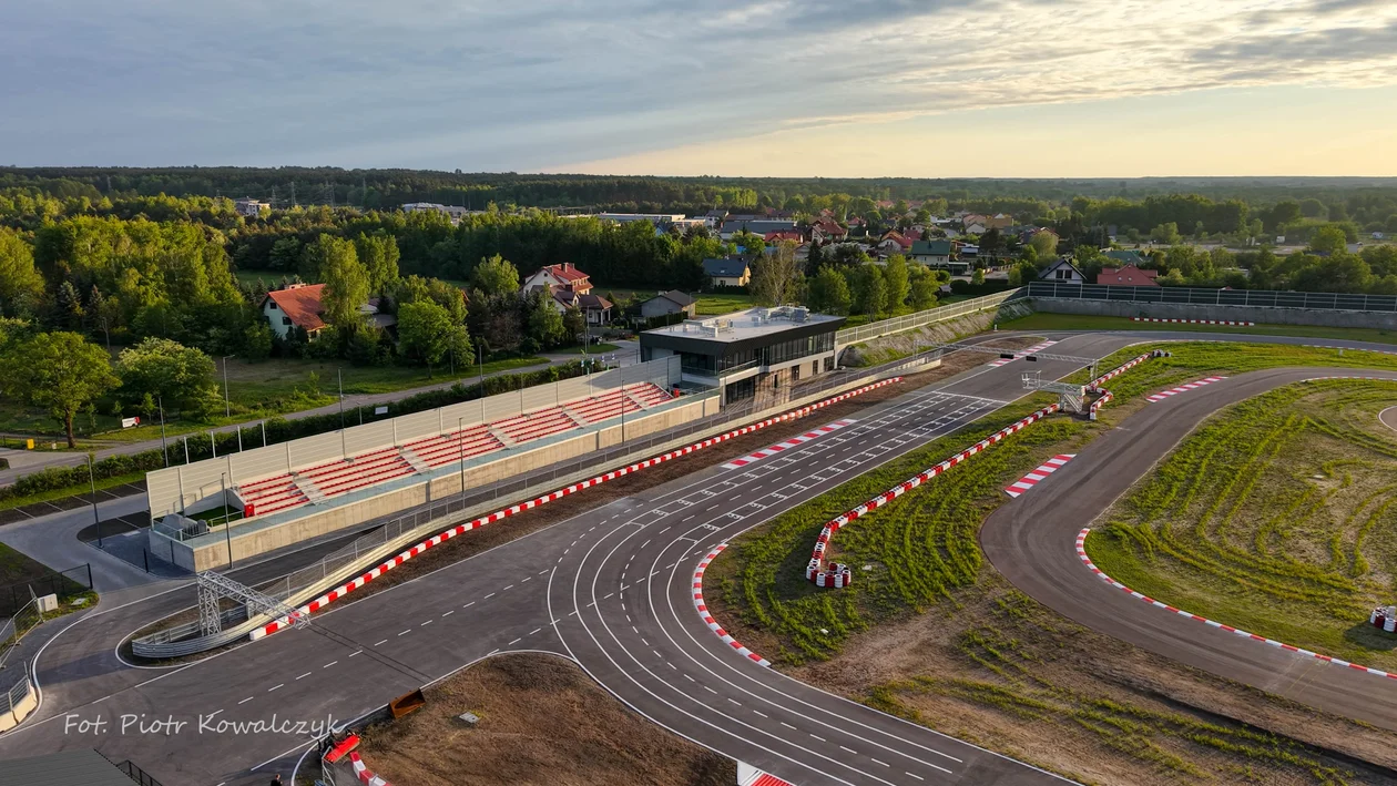 Autodrom Biłgoraj - postęp prac