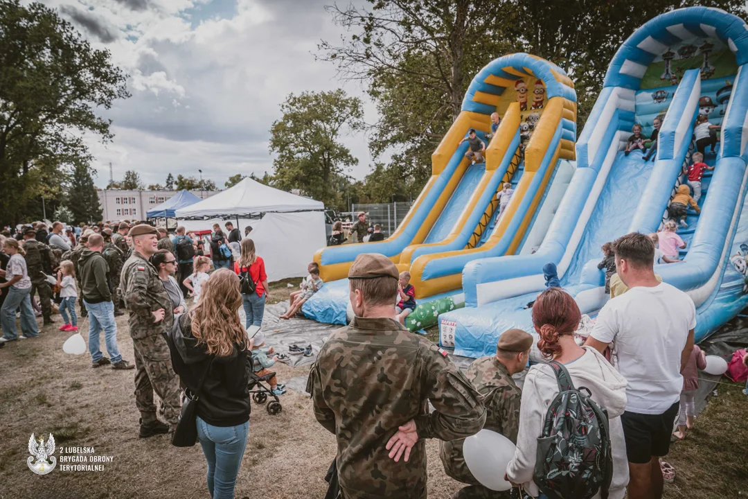 Rodzinny piknik u lubelskich terytorialsów. Frekwencja dopisała