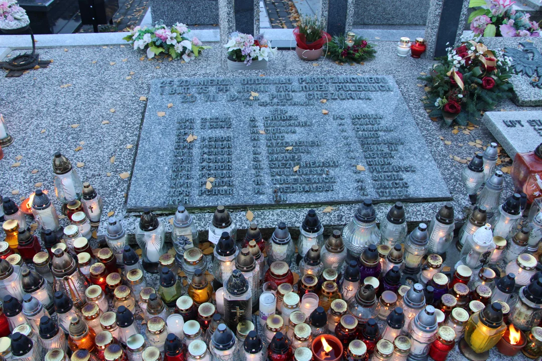 Pomnik „Żołnierzy Armii Krajowej Obwodu Łuków, poległych za wolność Ojczyzny” na cmentarzu św. Rocha