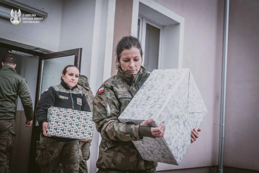 Lubelscy terytorialsi pamiętają o potrzebujących w święta