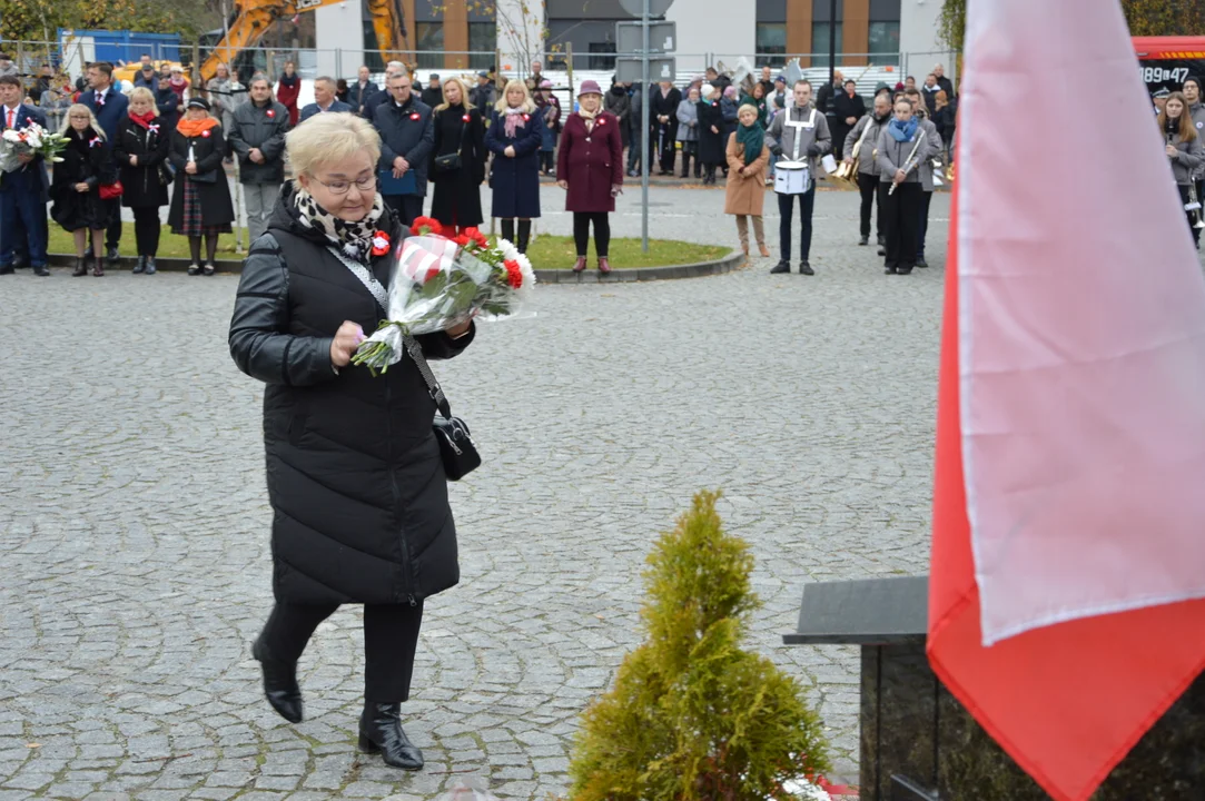 Obchody 105. rocznicy odzyskania niepodległości w Poniatowej