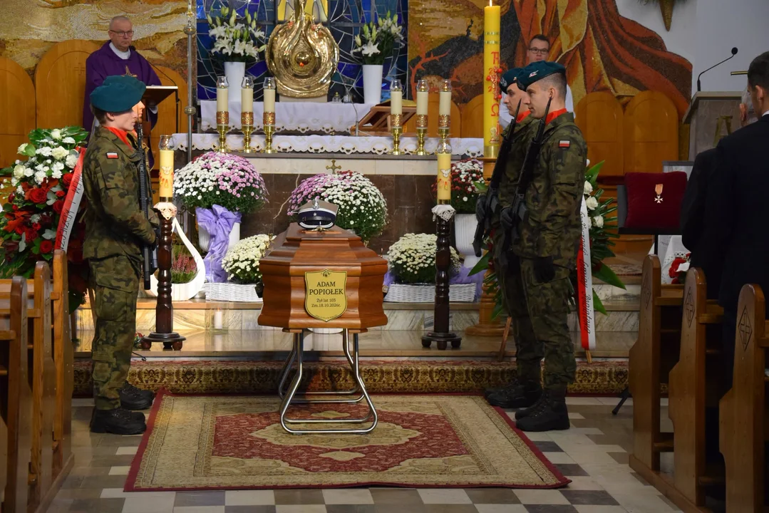 Pogrzeb śp. Adama Popiołka
