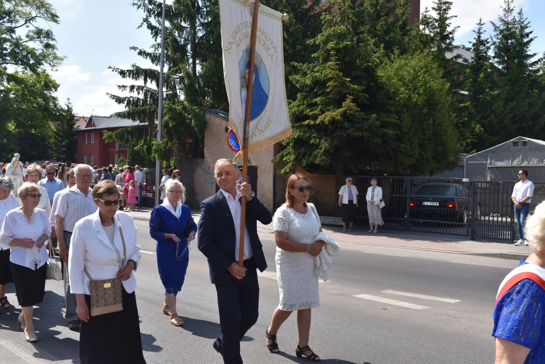 Święto Bożego Ciała w parafii Matki Kościoła w Łukowie