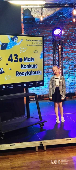 Recytatorzy ŁOK laureatami Turnieju Wojewódzkiego 43 Małego Konkursu Recytatorskiego