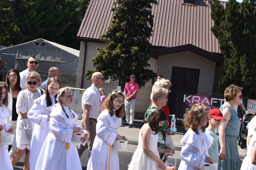 Święto Bożego Ciała w parafii Matki Kościoła w Łukowie