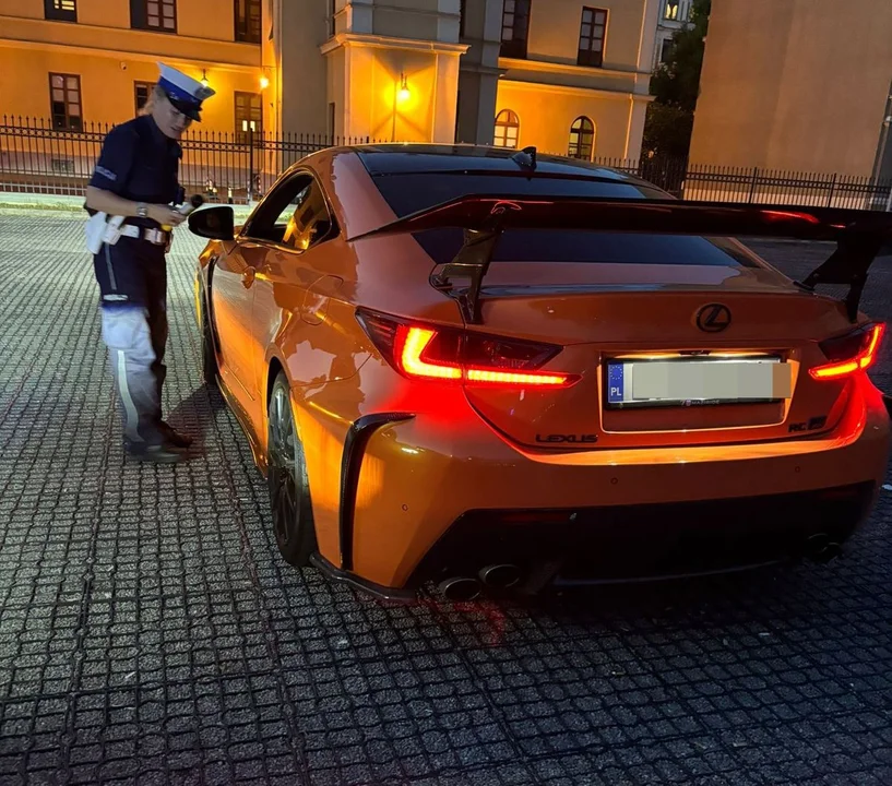 Lublin: "Drifter" z BMW ukarany. Mandat i aż 42 punkty karne