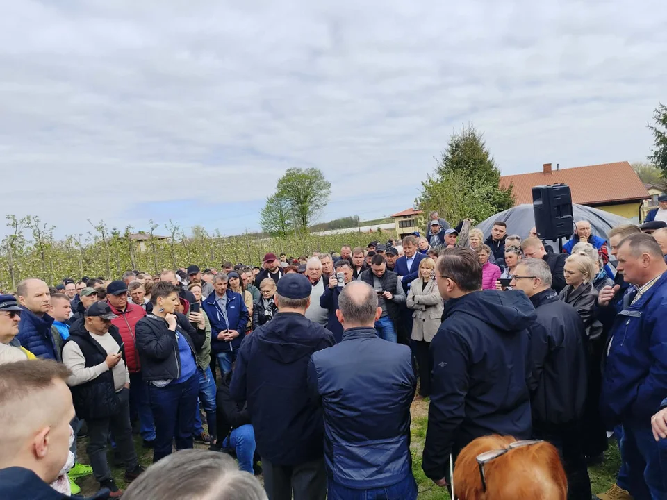 Minister rolnictwa w powiecie opolskim i kraśnickim