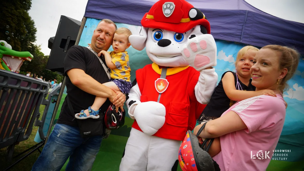 Festiwal Balonów, Baniek Mydlanych i Kolorów w Parku Miejskim w Łukowie