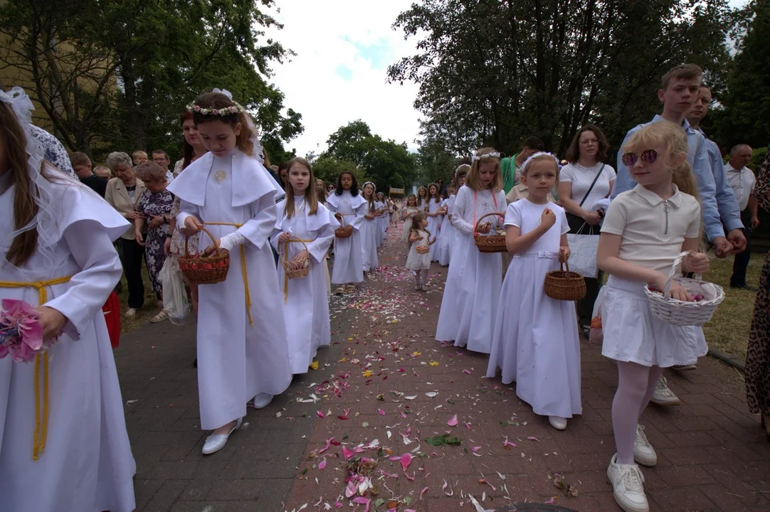 Procesja  Bożego Ciała w Puławach