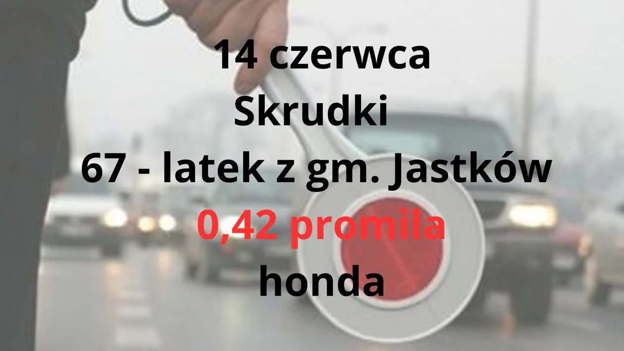 Kierowcy z promilami - powiat puławski ( czerwiec 2024)