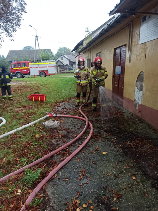 Gmina Wojcieszków. Strażacy z OSP szkolili się gaszenia pożarów