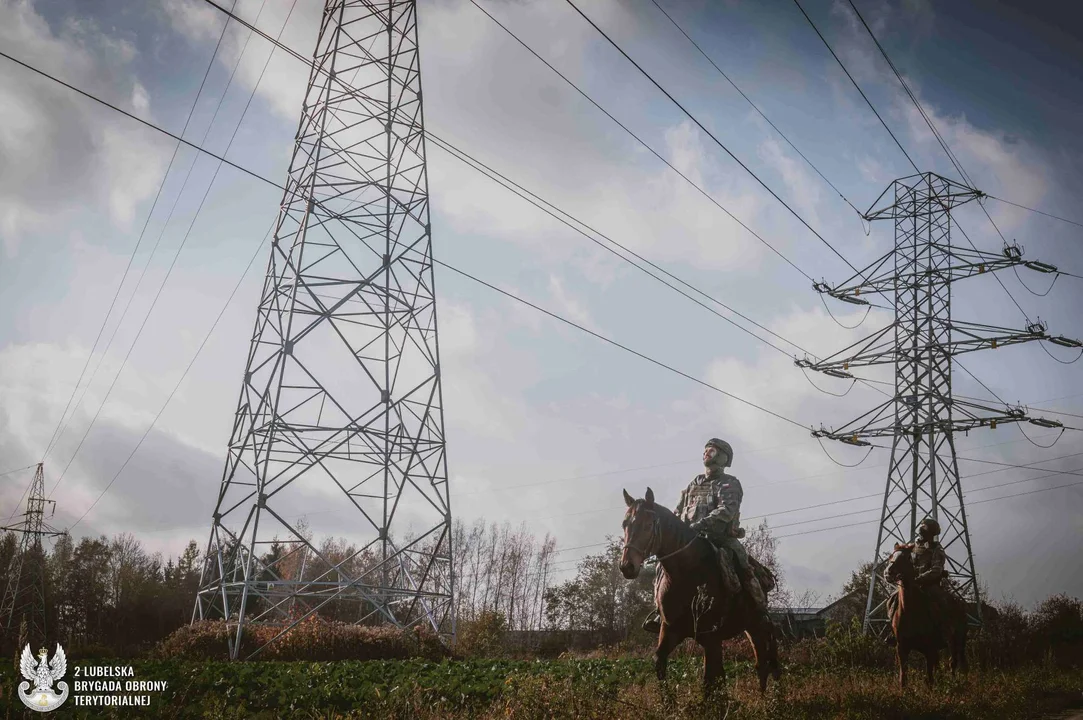 Lublin: Awaria linii energetycznej i brak zasilania w ważnych punktach. PGE i terytorialsi sprawdzili się w trudnej sytuacji