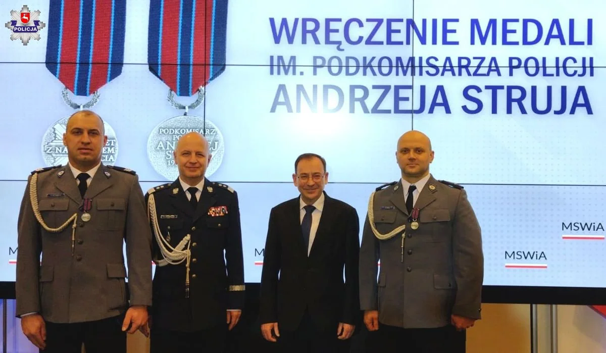 Puławy: Funkcjonariusze z KPP z medalami