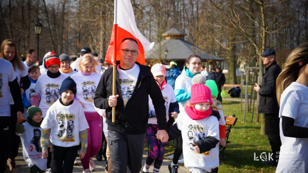 Tropem Wilczym. Bieg Pamięci Żołnierzy Wyklętych Łuków 2024