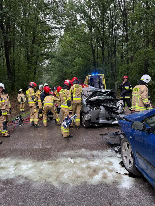 Wypadek w Bronisławce