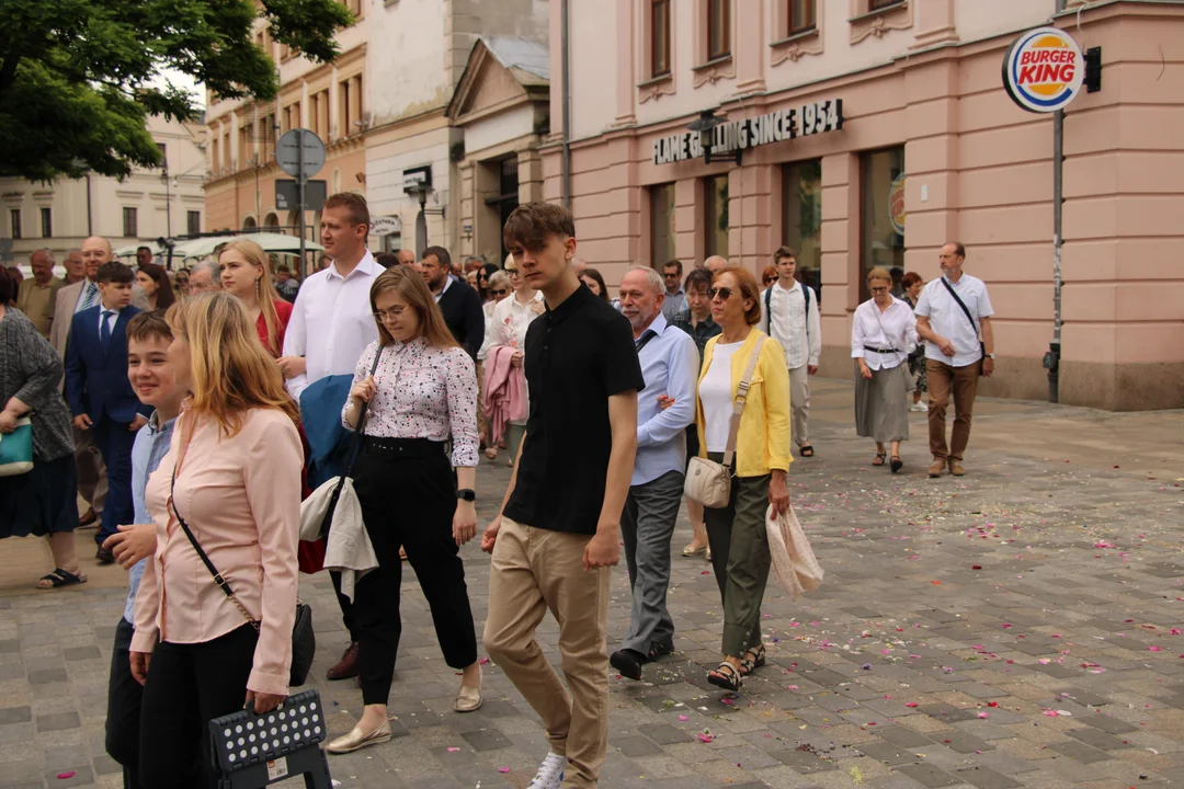 Procesja Bożego Ciała w archikatedrze lubelskiej