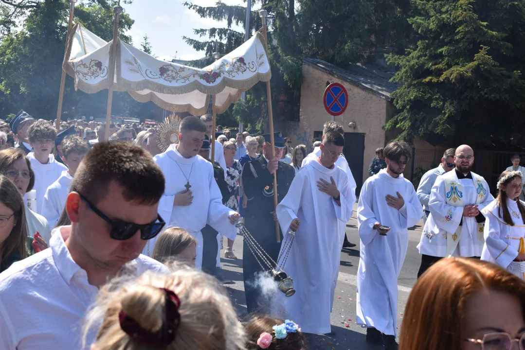 Święto Bożego Ciała w parafii Matki Kościoła w Łukowie