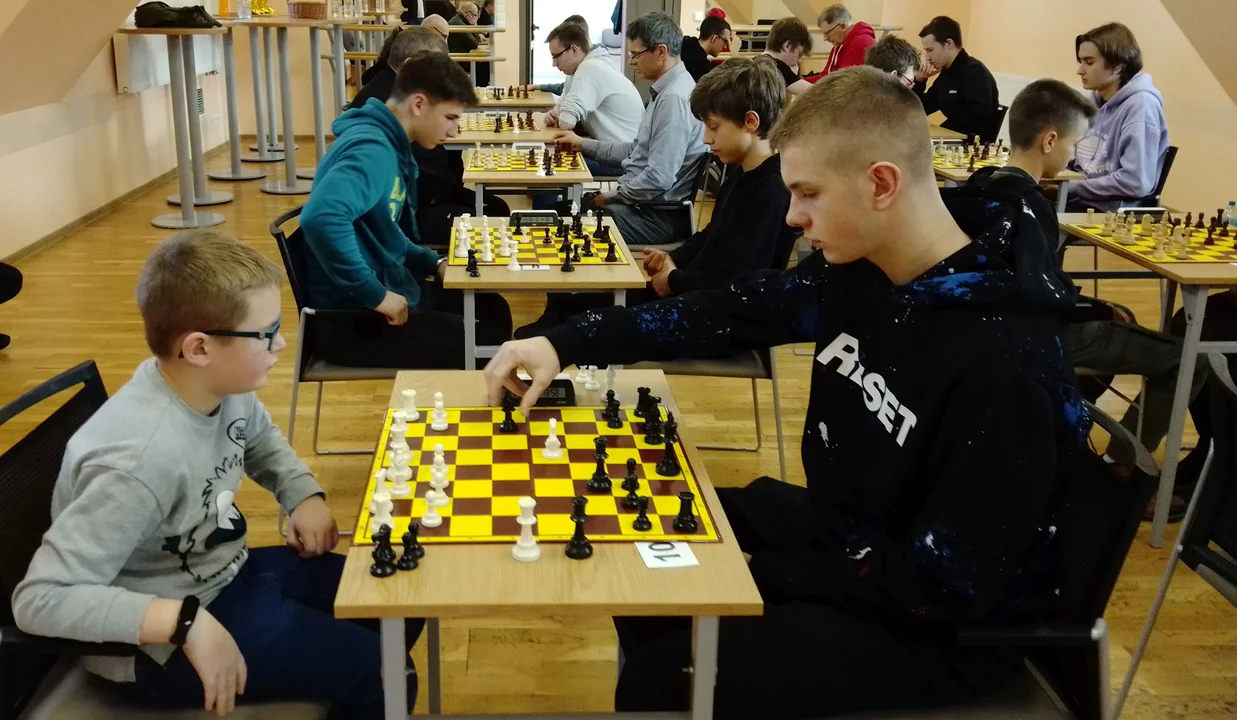 Sylwestrowy turniej szachowy w Opolu Lubelskim