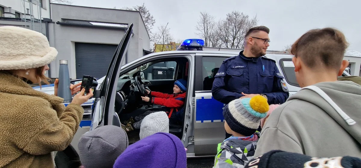 Opole Lubelskie: Podczas ferii poczuli się jak prawdziwi policjanci (ZDJĘCIA) - Zdjęcie główne