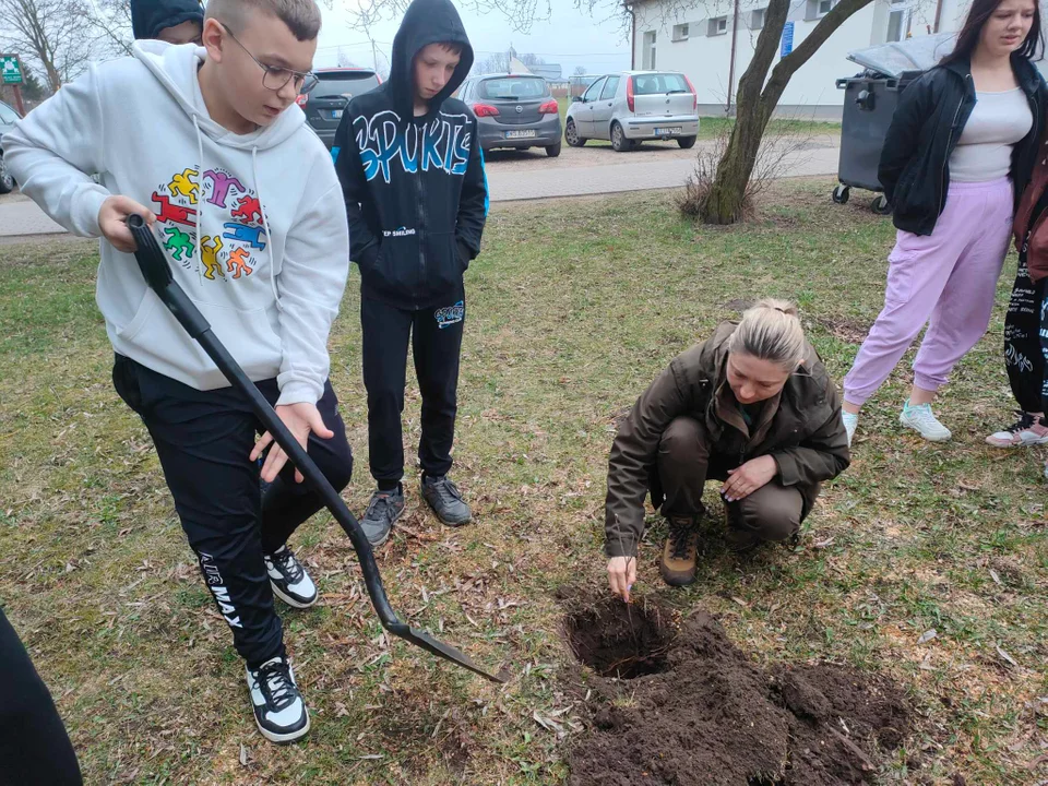 Konkurs ekologiczny w szkole w Mikłusach