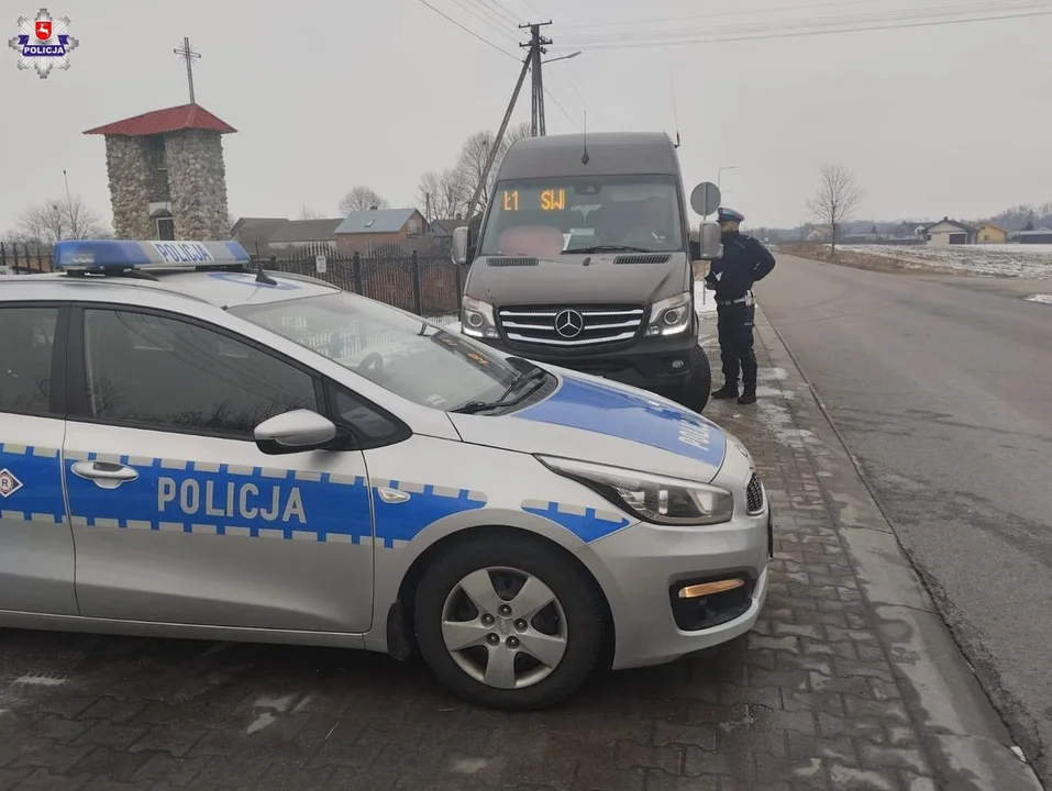 Lubelskie: Busy i ciężarówki pod lupą policji. Kilkaset naruszeń i mandatów jednego dnia