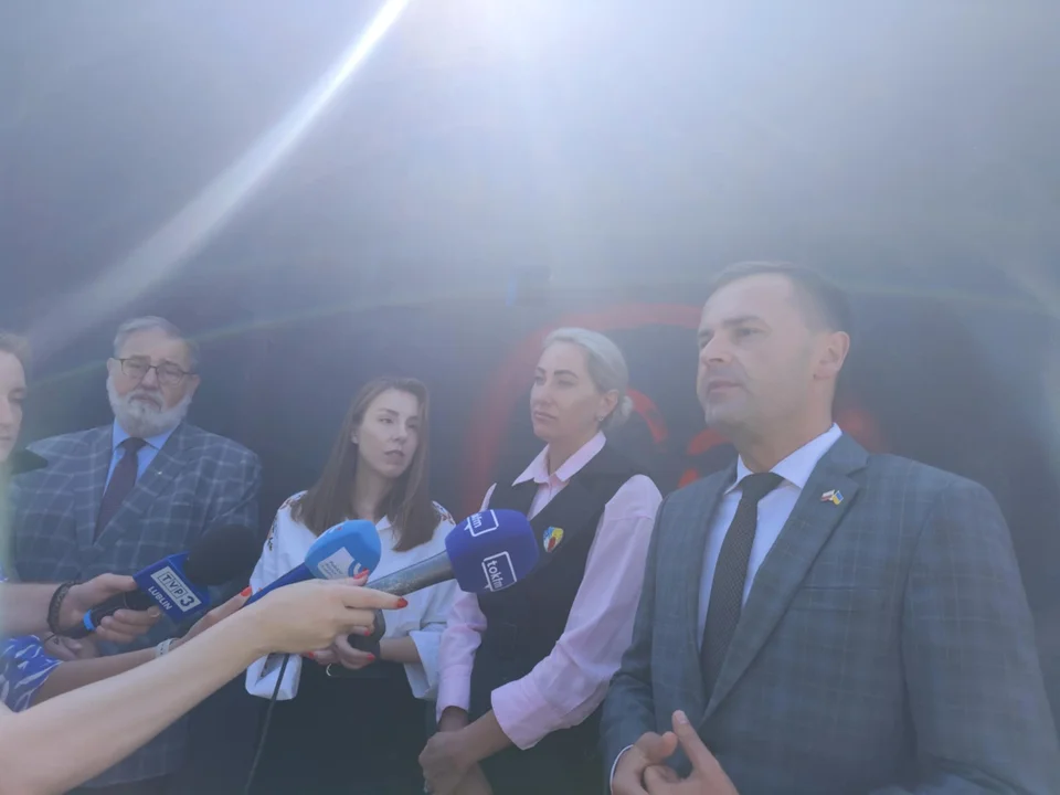 Mural od Ukrainy dla Lublina zniszczony. "Ludzie chorzy z nienawiści"