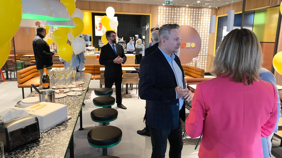 Otworcie McDonald's w Biłgoraju - część oficjalna