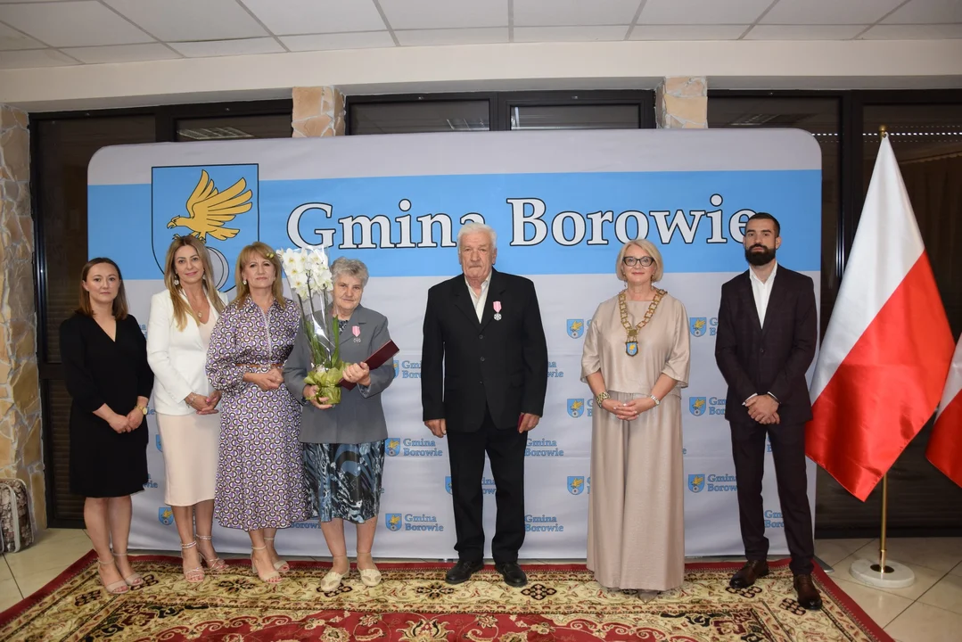 Świętowali Złote Gody - jubileusz 50-lat pożycia małżeńskiego w gminie Borowie