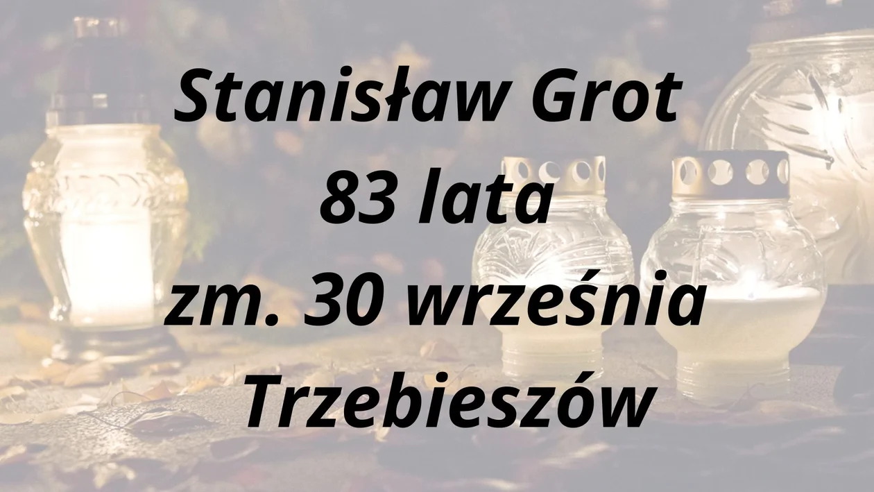Nekrologi z Łukowa