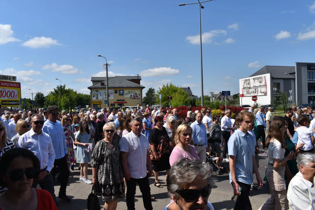 Święto Bożego Ciała w parafii Matki Kościoła w Łukowie