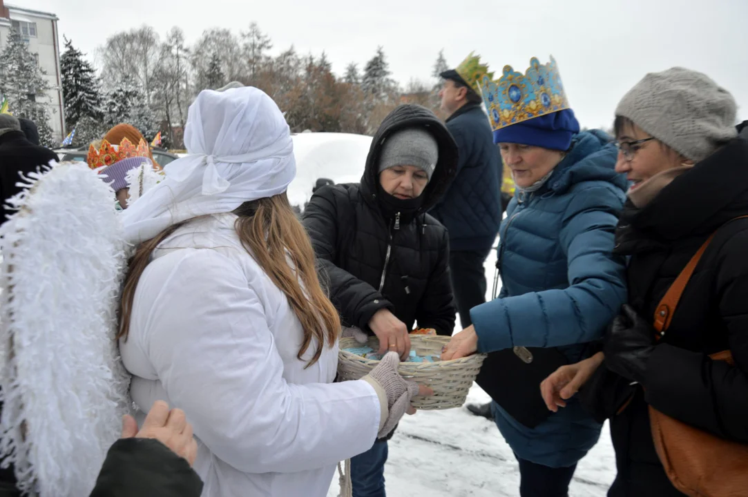 Wędrowaliśmy z Trzema Królami po ulicach Łukowa