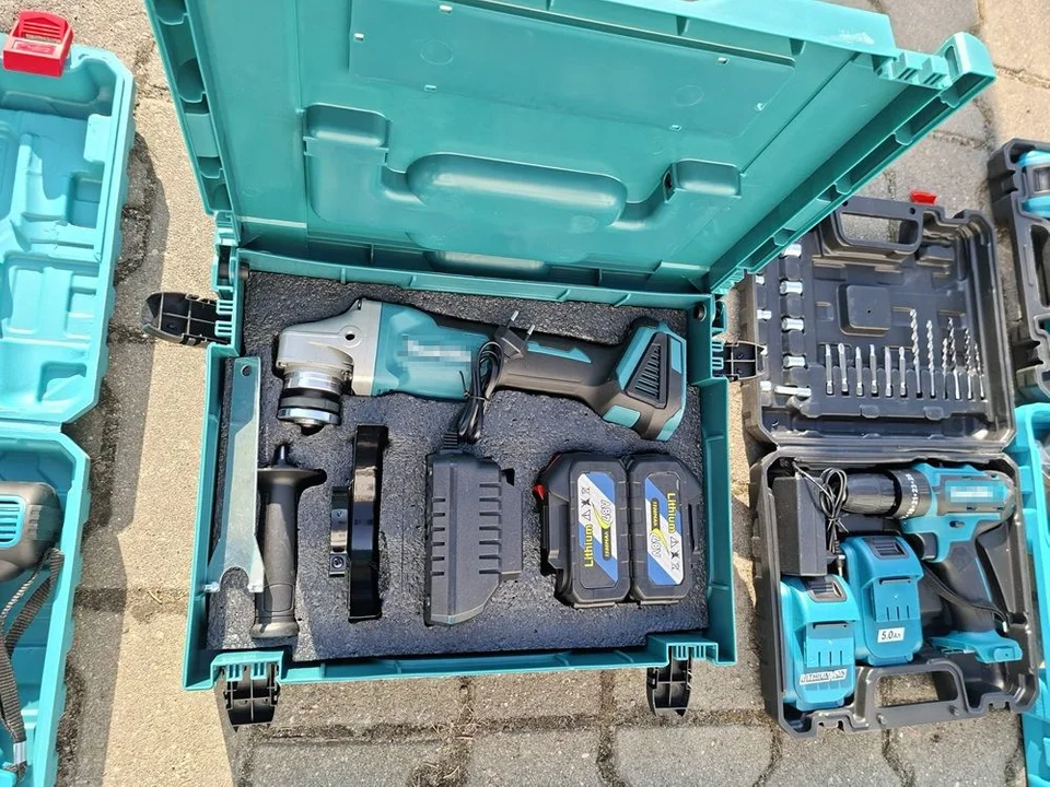 Powiat bialski: Podróbki elektronarzędzi na targowisku. Sprzedawca oświadczył, że sam niedawno zakupił sprzęt