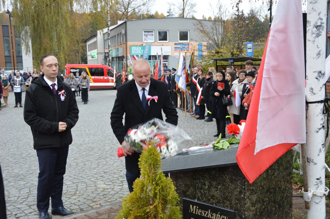 Obchody 105. rocznicy odzyskania niepodległości w Poniatowej