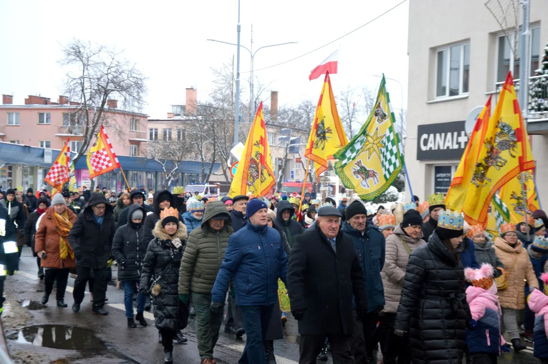 Wędrowaliśmy z Trzema Królami po ulicach Łukowa